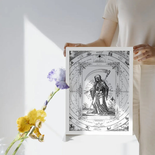 Poster Encadré Tarot "XIII L'Arcane Sans Nom" – Transformation & Renaissance