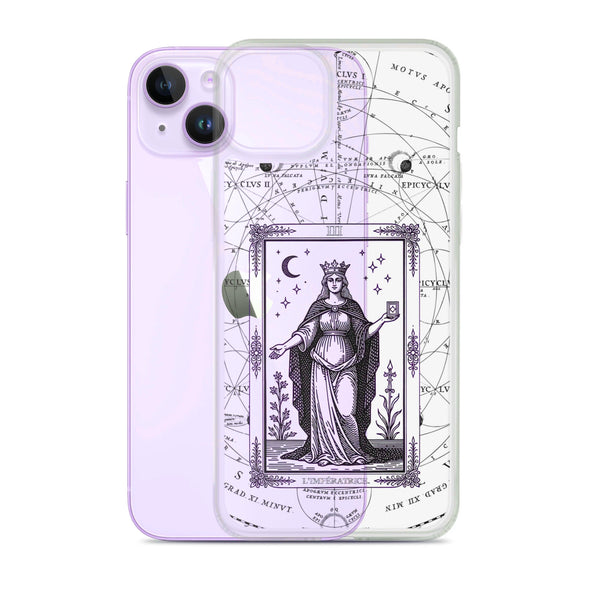 Coque iPhone Tarot "III L'Impératrice" – Abondance & Créativité
